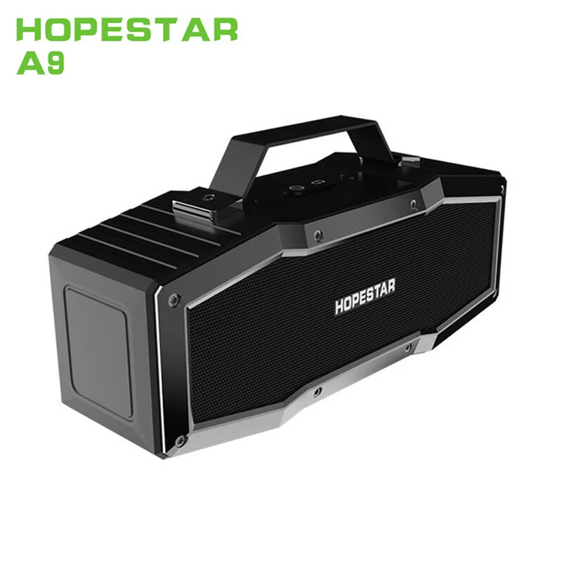 HOPESTAR A9 IPX6 Водонепроницаемый Bluetooth динамик открытый портативный беспроводной громкий динамик 3D стерео звук HQ сабвуфер динамик
