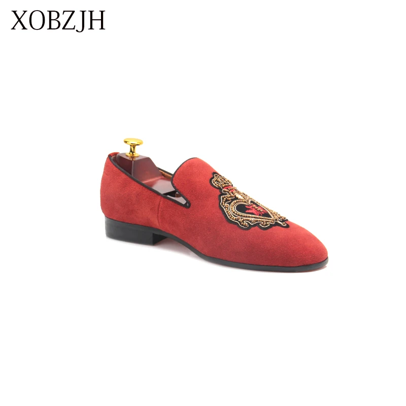 Свадебные туфли из натуральной кожи, мужские лоферы Для мужчин s итальянская Элитная одежда красной подошве с верхом из сетчатого материала дизайнерские Стразы обувь Для мужчин Высокое качество Мужская обувь