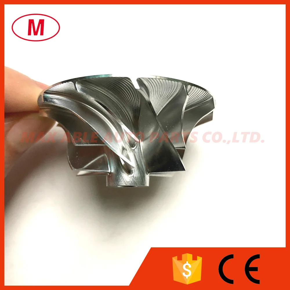 GT15-25 702489-0003 701470-0002 32,87/49,00 мм 6+ 6 лопасти турбо заготовка компрессора колеса/Алюминий 2618/турбонаддувный агрегат фрезерный колеса