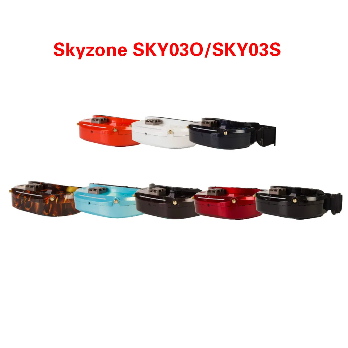 Skyzone SKY03O O светодиодный SKY03S 5,8 ГГц 48CH FPV очки поддержка OSD DVR HDMI и головной вентилятор светодиодный для радиоуправляемого дрона вертолета
