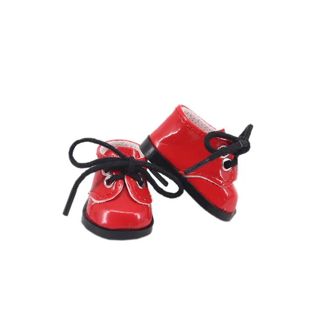 5Cm Doll Shoes Blythe Wellie Wisher Shiny Shoes Velcro&Laces For 14.5 Inch Doll&EXO&Paola Reina Doll Accessories Girl DIY Toys N1169