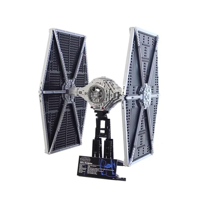 Новые блоки Lepinblocks 05036 Tie Fighter, совместимые с 75095, Звездный план, строительные блоки, кирпичи, развивающие игрушки, детские рождественские подарки