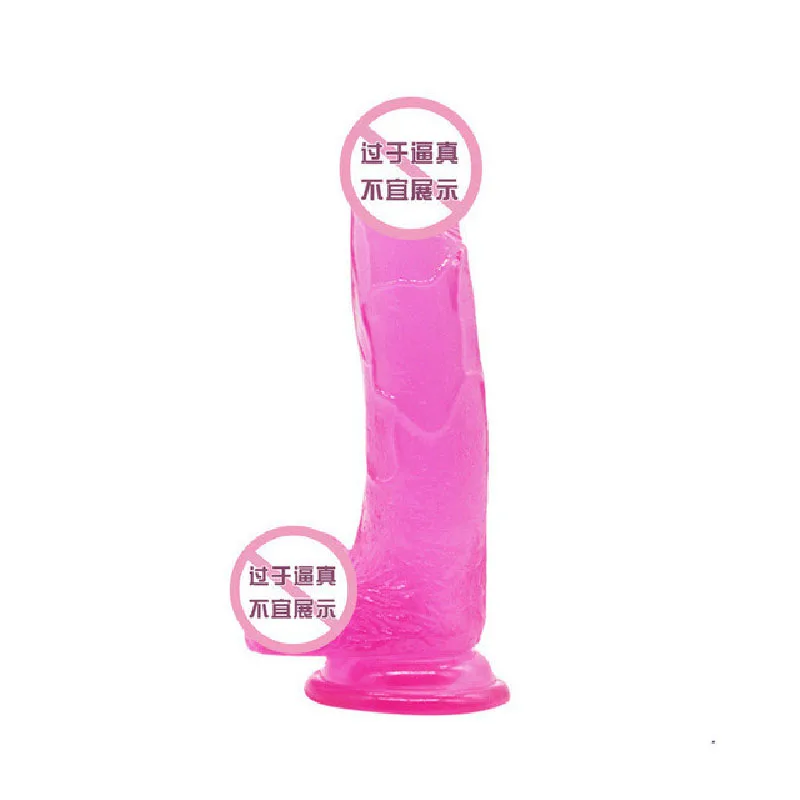 Huge Dildo Erotic Soft Anal Butt Plug Clear Realistic Penis Toy for Adult shop G-spot Massager Masturbators Sex Toys for Women