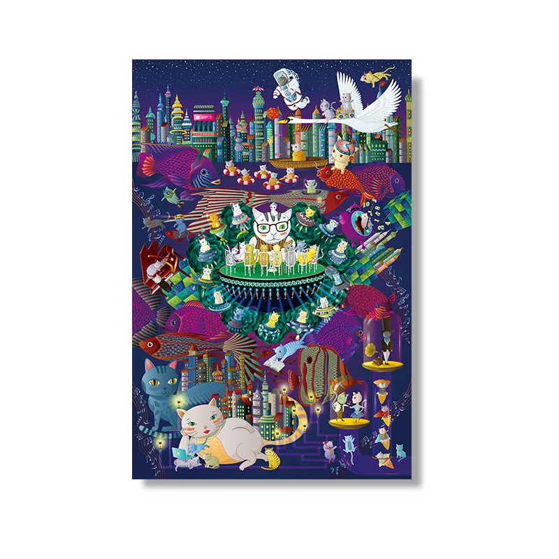 PZ1006 Thousand Pieces Plane Puzzles 1000 Pieces Adult Manual DIY Puzzles Decompression Toys Creative Decorative Painting Children Gift - Цвет: PZ1006