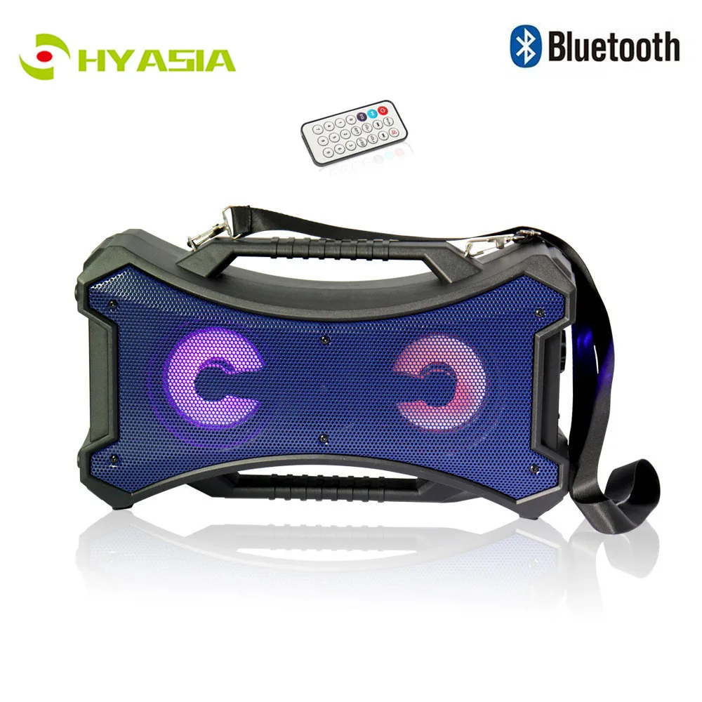 HYASIA 10 Вт Bluetooth динамик Портативная колонка музыкальный плеер звуковая система