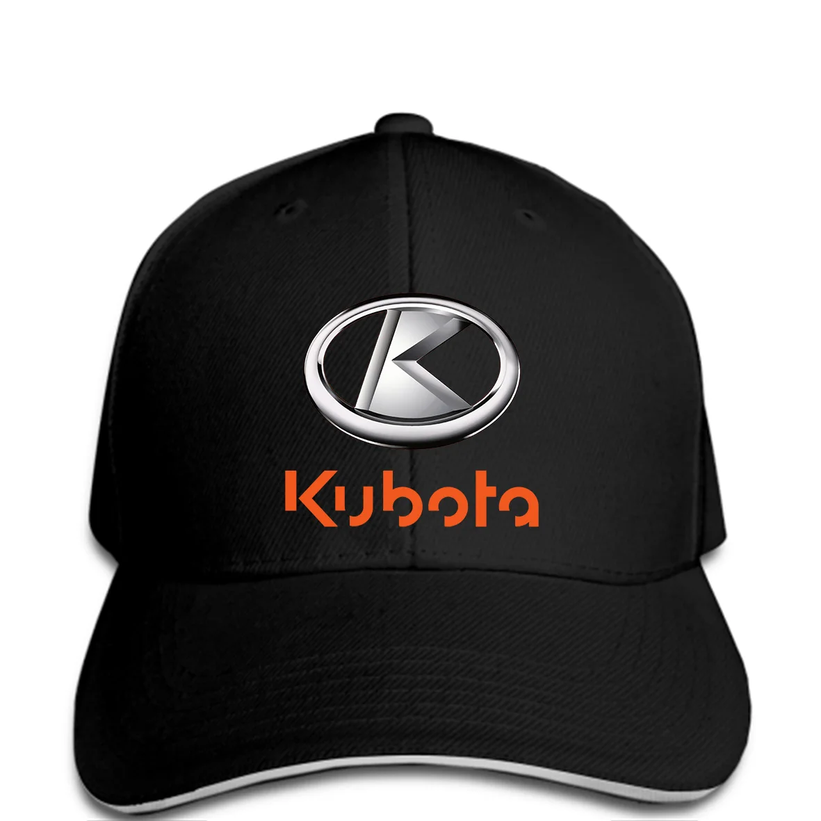 Мужские бейсболки Kubota трактор инструменты логотип мужская мода Белый L