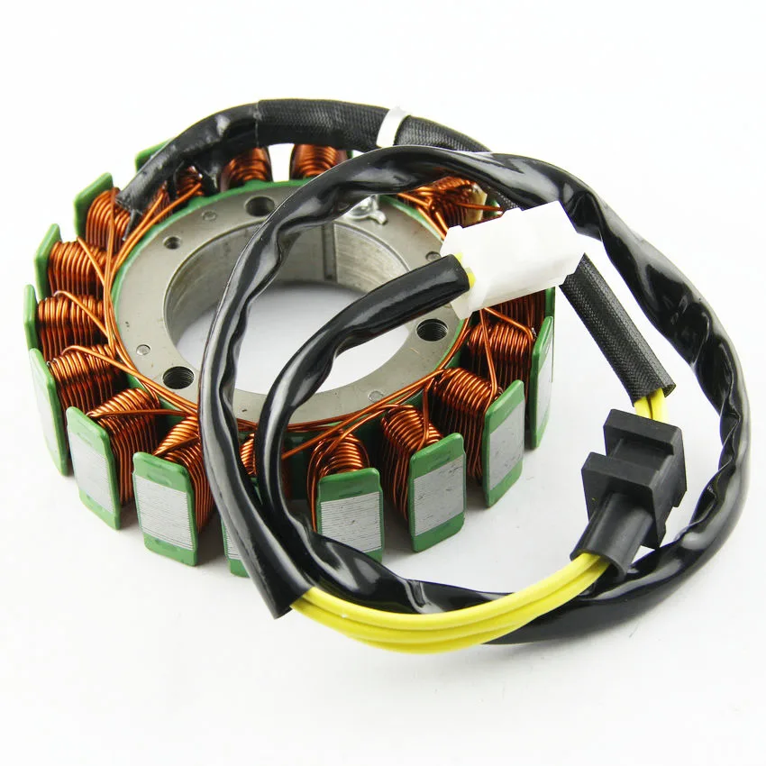Мотоцикл магнитная катушка статора 18 полюсов 12V катушки для Kawasaki 2003-1301 21003-1377 VN1500 VN1500 классический 210031301 210031377