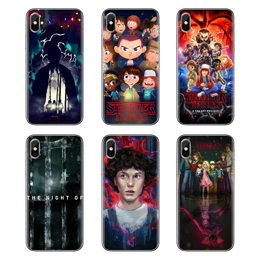 For Oneplus 3T 5T 6T Nokia 2 3 5 6 8 9 230 3310 2.1 3.1 5.1 7 Plus 2017 2018 Transparent Soft Cases The Night Of Stranger Things |