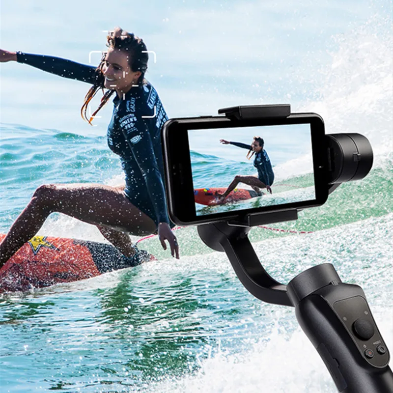 FFYY-шарнирный стабилизатор для камеры GoPro ручной Портативный стабилизатор гладкой 4 3-Axis H с фокусом для смартфона и Камера Видео Recordin