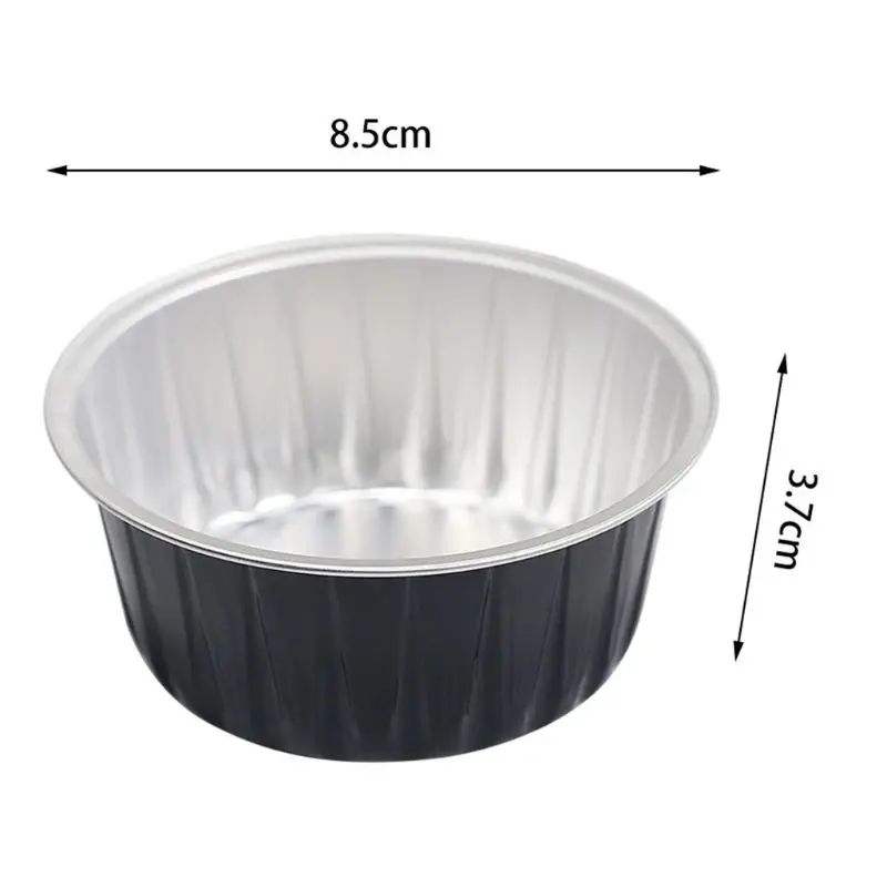 1Pc 30g Aluminum Foil Hair Removal Hard Bean Mini Melting Wax Bowl Melt Film Pellet Mug Container Beauty Salon Depilatory Tools |