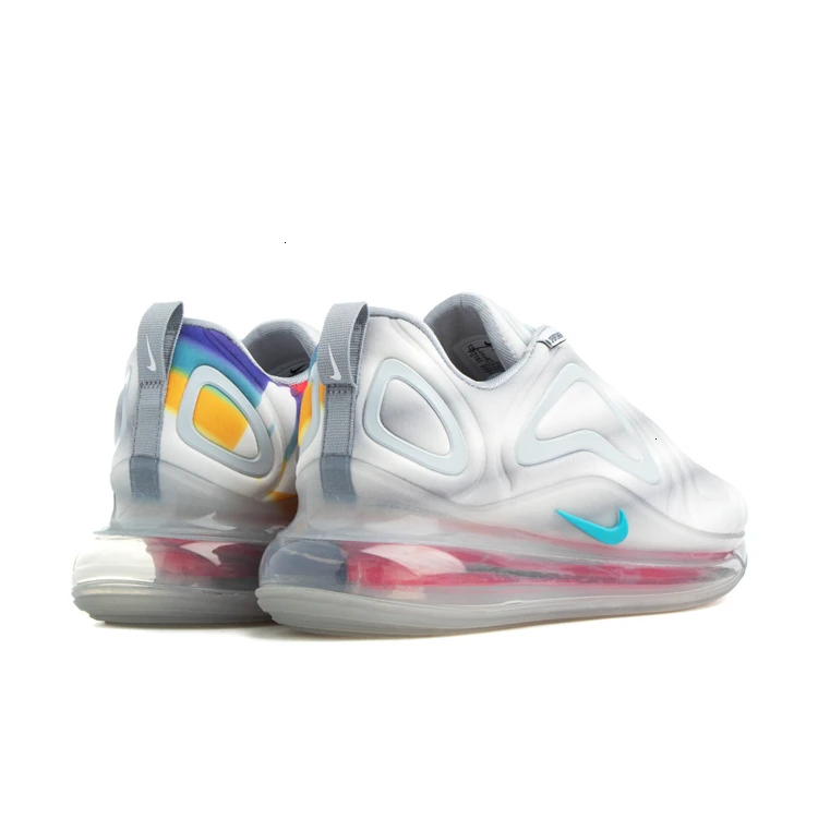 Nike Air Max 720 радужные мужские кроссовки для бега с воздушной подушкой дышащие Спортивные кроссовки Ao2924-011