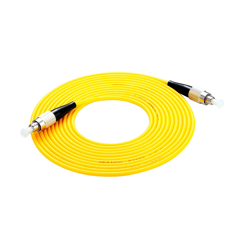 Fiber Optic Jumper Cable 3.0mm 9/125 FC/UPC-FC/UPC PVC Simplex Single mode Patch Cord fibra optica FTTH | Мобильные телефоны и