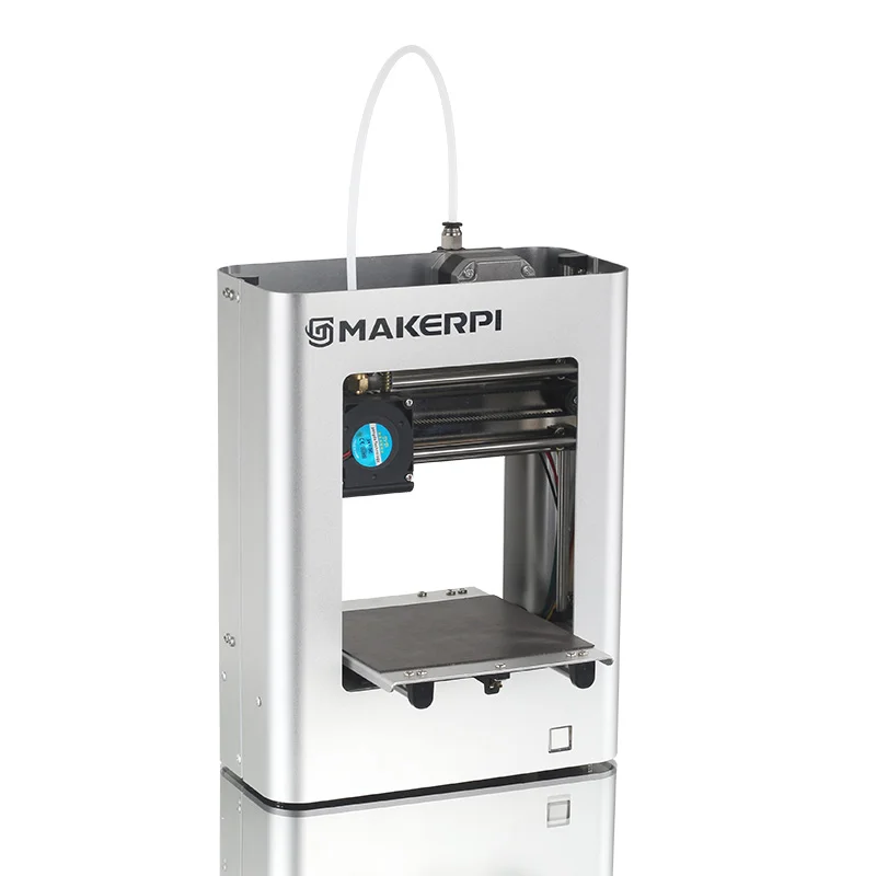 MakerPi Mini 3D Printer Portable Desktop Education Printing Machine With TF Card Test PLA Filament One
