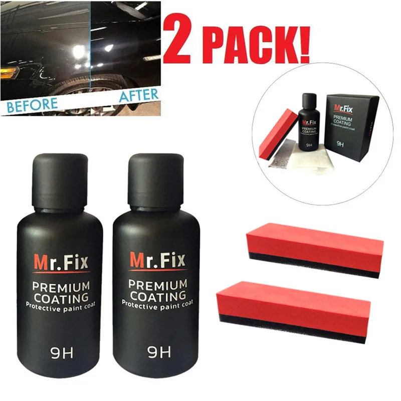 CARPRIE 2 шт. 50 мл Mr Fix 9H автомобильное окислительное жидкое керамическое покрытие