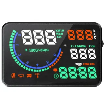 

1 pcs L8 car head-up display OBD2 ultra clear display HUD car projector HUD Head-up Display Car Projector