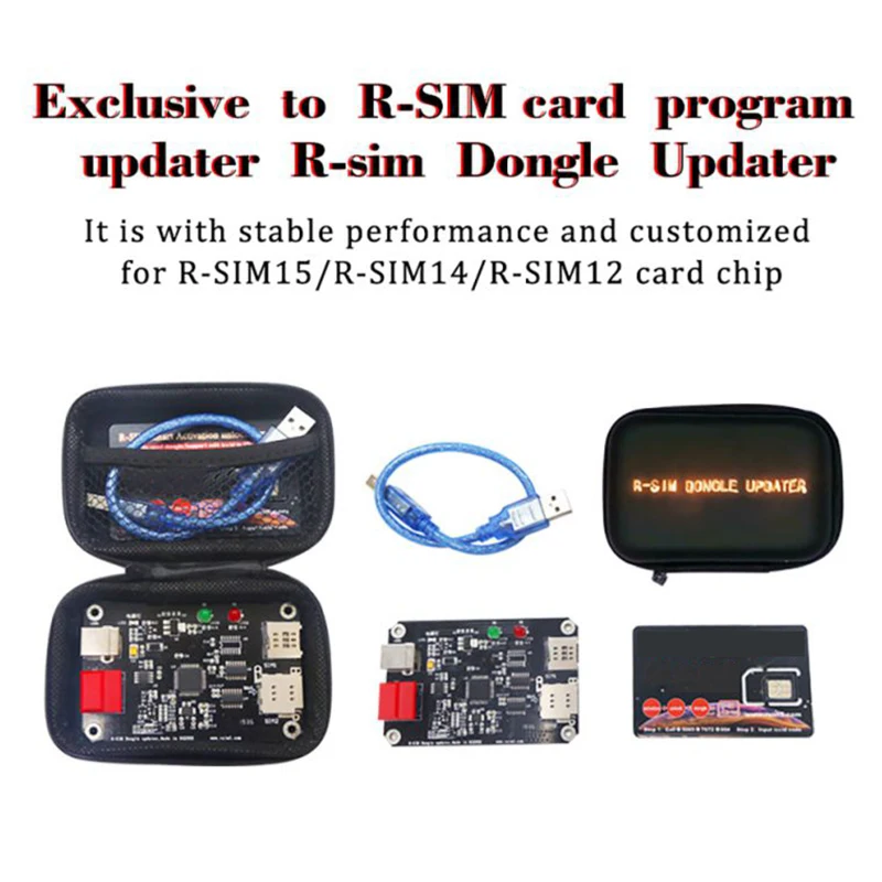 

R-SIM Dongle Updater Smart Unlock Card Upgrading Accessories For iPhone 11 Pro Max/11/XS Max/X /5/6/7/8