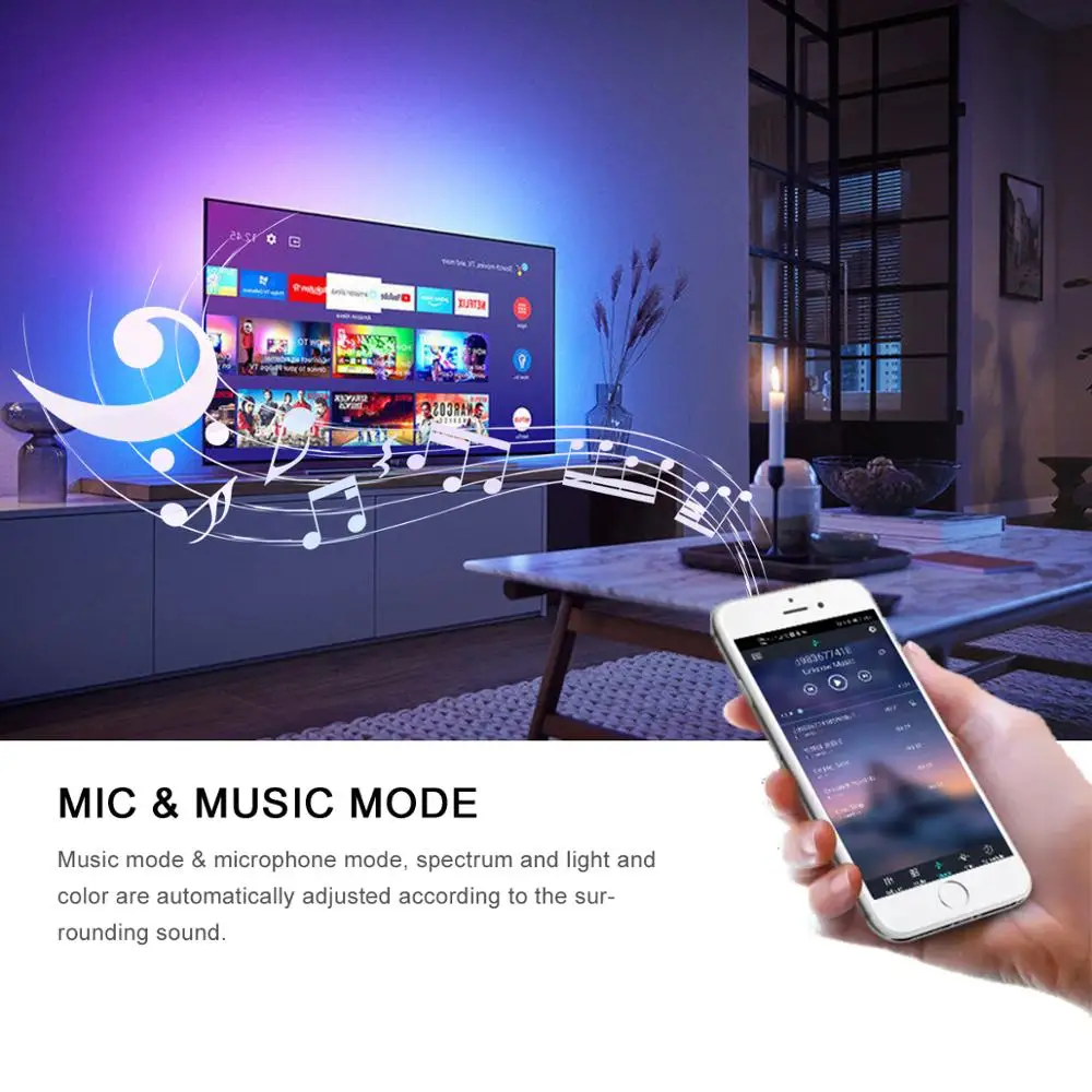 Контроллер Bluetooth RGB светодиодный ленточный светильник 5050 Диодная лента 5 в USB