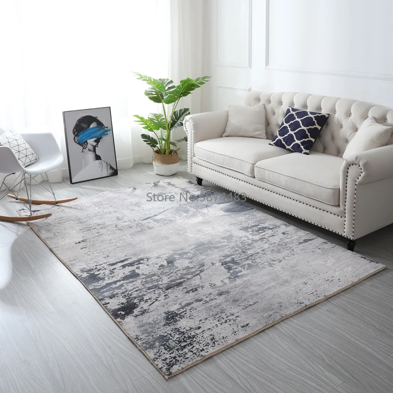Скандинавский Средиземноморский ковер для гостиной абстрактный художественный