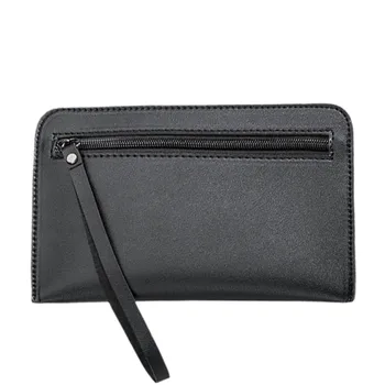 

Unisex fashion card bag leather 2019 new multi-card high quality zipper business style cards holder porte carte bancaire femme#