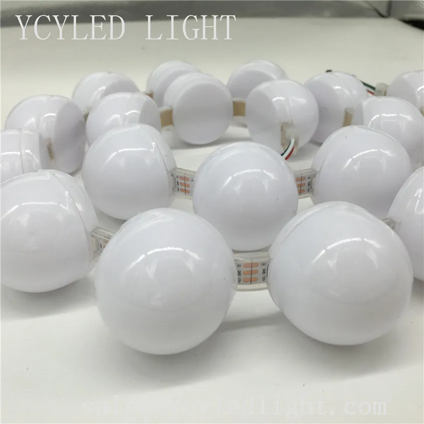 Ws2811/16703 12В водить 60leds/m 3 светодиода+ 1ic в одной обложкой цифровая светодиодная лента Addressable RGB умная точка пикселей программируемый ip67 водонепроницаемый