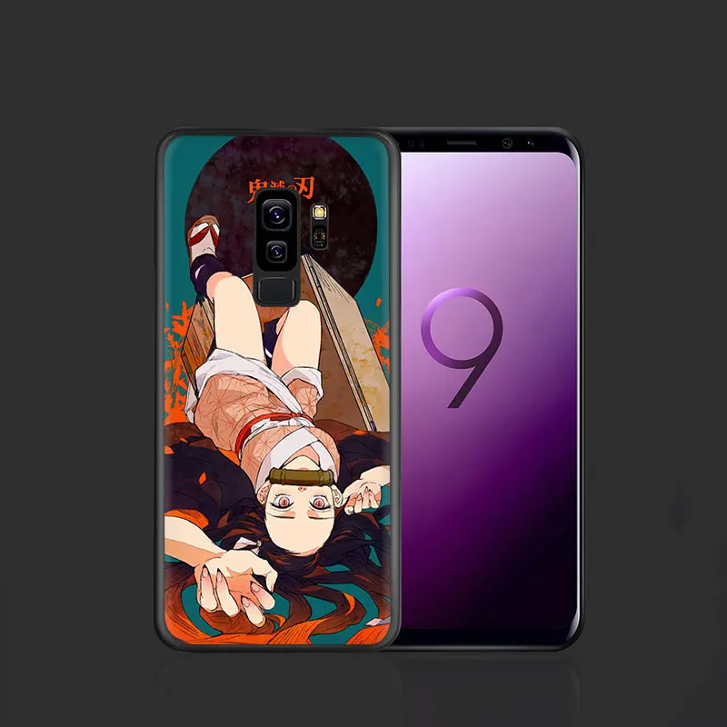 B1 Аниме Demon Slayer Kimetsu no Yaiba Мягкий ТПУ чехол для телефона samsung Galaxy A5 A6 7 8 9 A10S 20S 30S 40S 50S 70 J6 - Цвет: B1