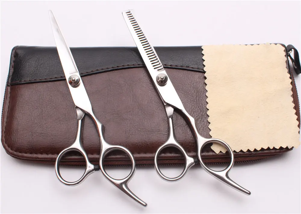 Японские Стальные ножницы 6 дюймов для стрижки и филировки парикмахерские с