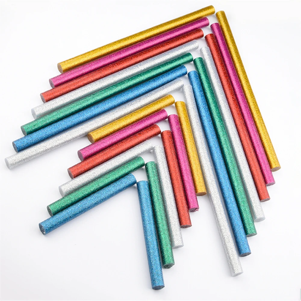 7mm /11mm 다채로운 핫멜트 접착제 스틱 고점도 실리콘 스틱 수제 DIY 접착제 막대 총에 대 한 실리콘 바