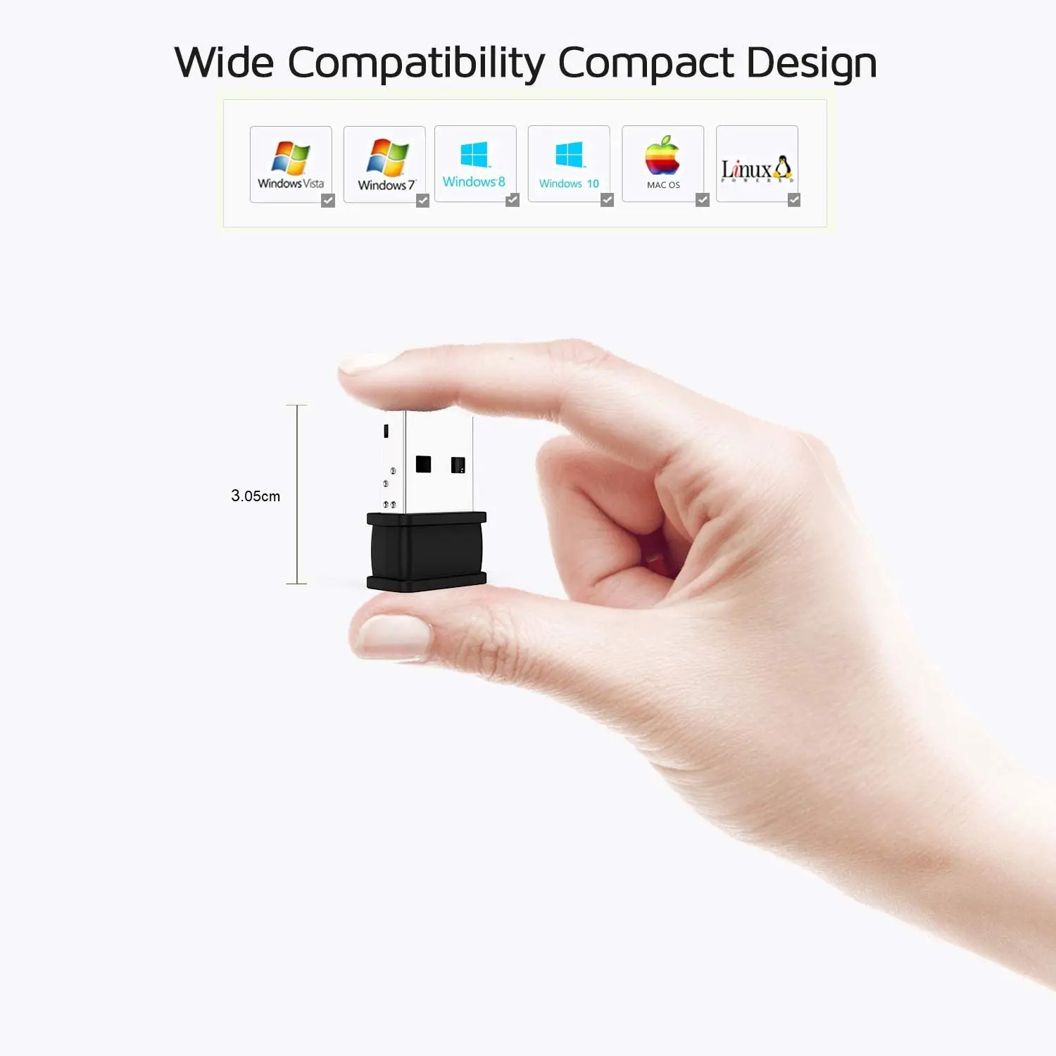 Tenda-placa de Rede sem Fio W311mi Adaptador Wifi 150mbs Usb Usb 2.4g para Laptop e Desktop - Imagem 5