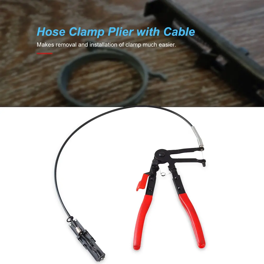 Инструменты для автомобилей тип кабеля гибкий провод длинные досягающие пласкогубцы для шлангов для ремонта автомобилей хомут удаление ручные инструменты