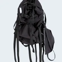 Ougger большой хип-хоп мужские дорожные сумки рюкзак черный полиэстер высокое качество последняя модель большой емкости для спорта на открытом воздухе сумка