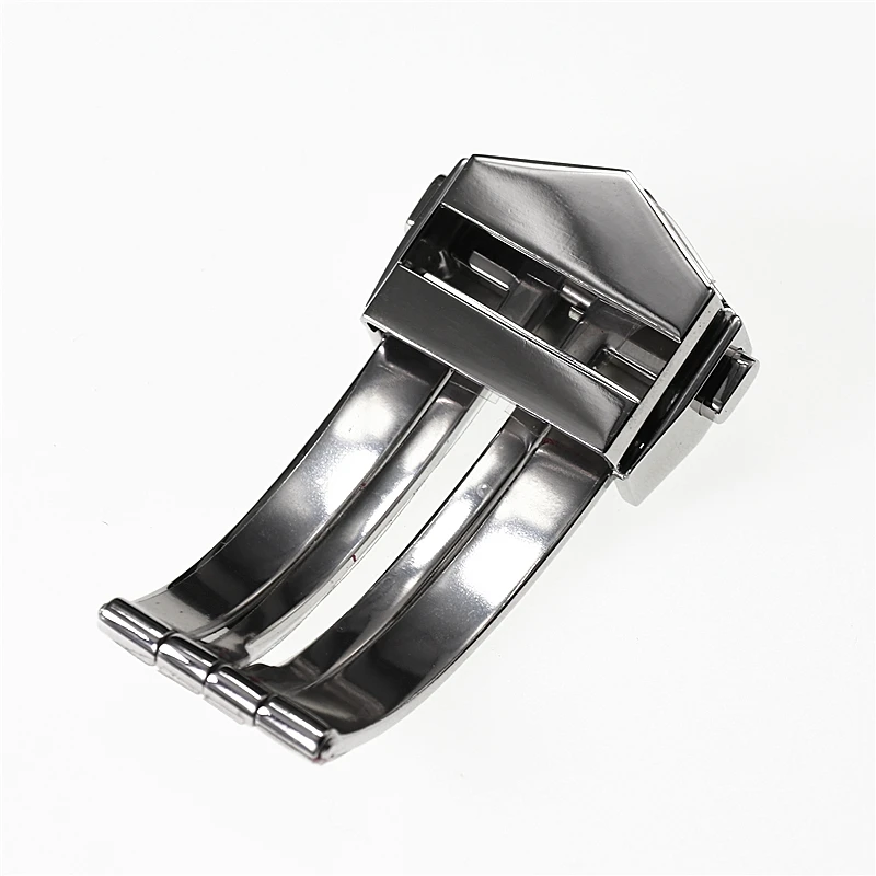 18 мм серебряная застежка из нержавеющей стали для часов TAG Heuer AQUARACER CALIBRE 5, силиконовый резиновый ремешок, пряжка, кнопка, аксессуары