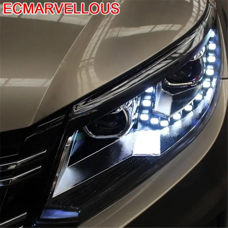 Запчасти Drl лампы Assessoires Luces Led Para Автомобильные фары автомобильные в сборе 09 10 11 12