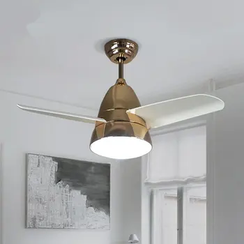 

JAXLONG Nordic Industrial Pendant Light modern Minimalist Living Room Pendant Lamp Restaurant Bedside Fan Light Fixtures lustre