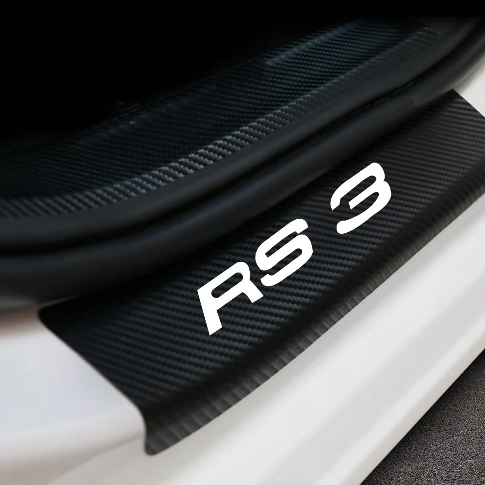 Порог машины порог педали стикер для Audi RS 3 украшения углеродного волокна