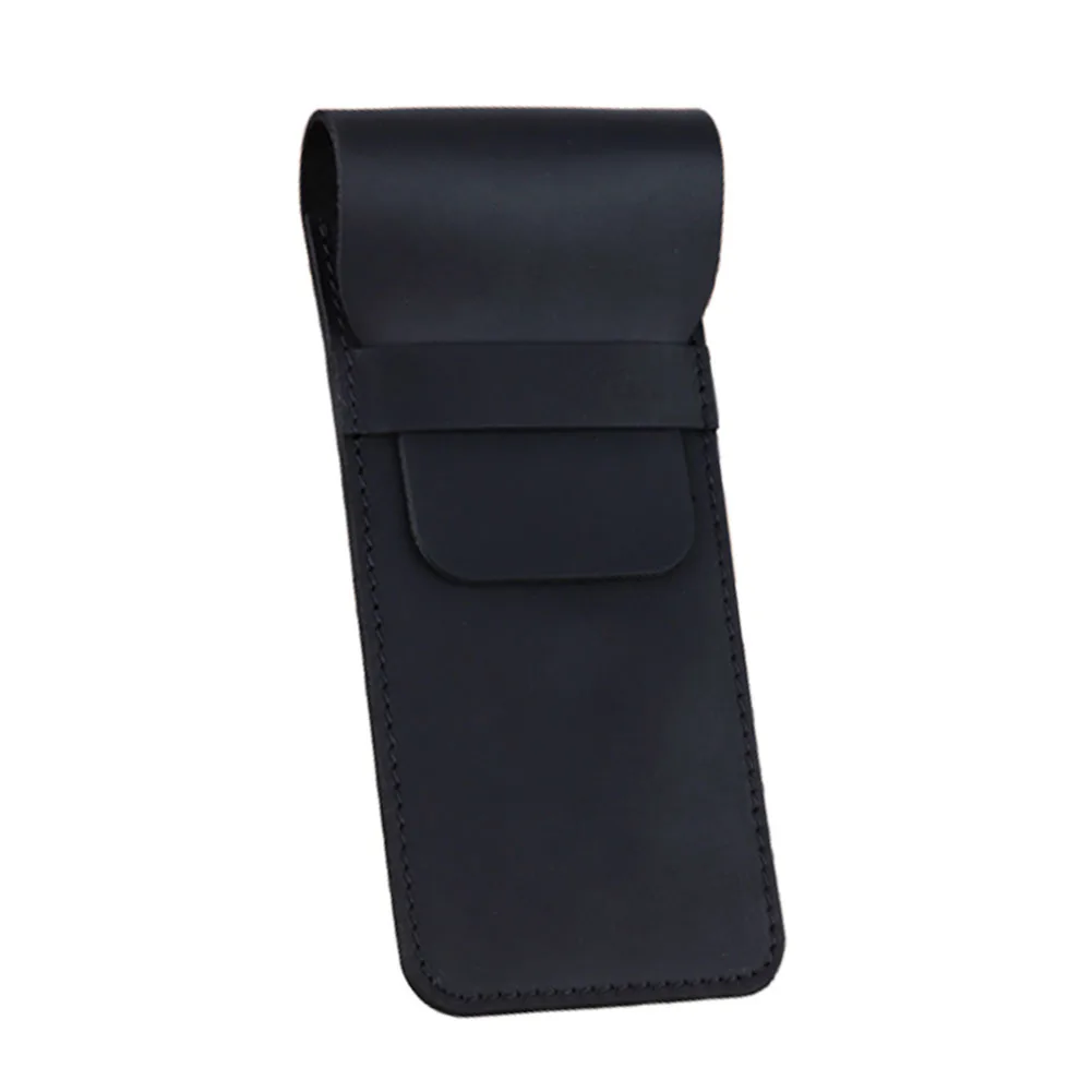 Ретро искусственная кожа ручной работы Ручка Держатель Карандаш Чехол защитный рукав чехол