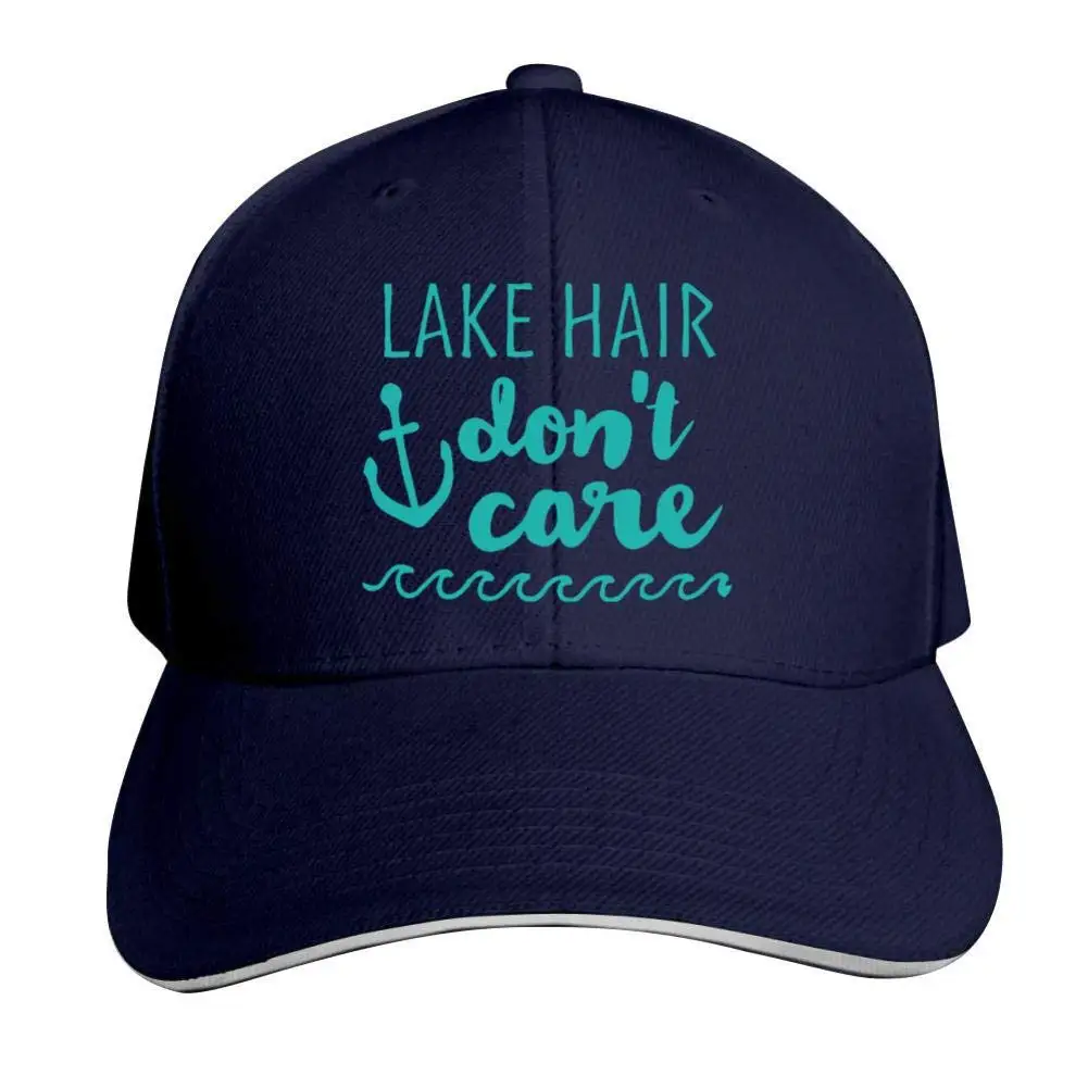 Озеро Hair Don't Care "Регулируемый Бейсбол Кепки s Винтаж сэндвич шляпа сэндвич Кепки остроконечная Кепка-тракер папа Шапки