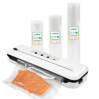 

YUMYTH Food Vacuum Sealer with BPA-Free Vacuum Bags Built-in Cutter Commercial Vacuum Packing Machine Plastic Storage Bags T284