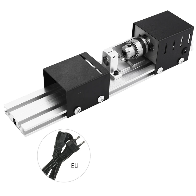 Abcf Eu Plug 100 Вт мини токарный станок Diy деревообрабатывающий токарный станок шлифовка и полировка бусин полировка дрель роторный инструмент дерево