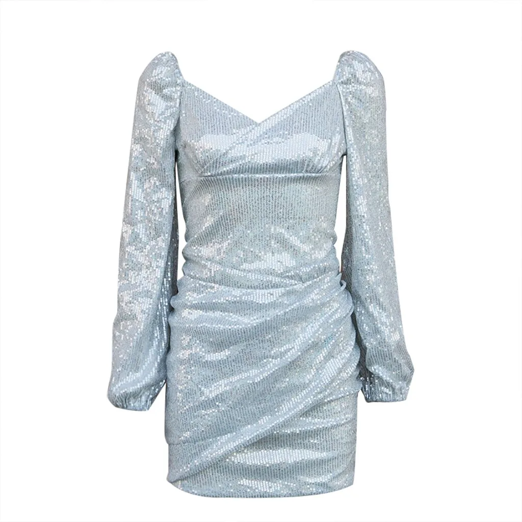 Ropa mujer vestidos размера плюс, зимнее платье для женщин, однотонное, сексуальное, с блестками, на бедрах, повседневное, зимнее платье, sukienki robe femme