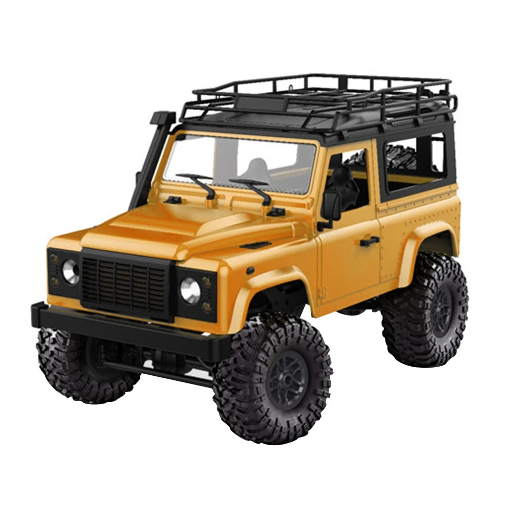 D90 Model Funny RC Car Set Pickup Gift Hobby Cool DIY Assembly Birthday 4WD 2.4G Kids Toy Truck Crawler 1:12 Scale Unassembled - Цвет: 2