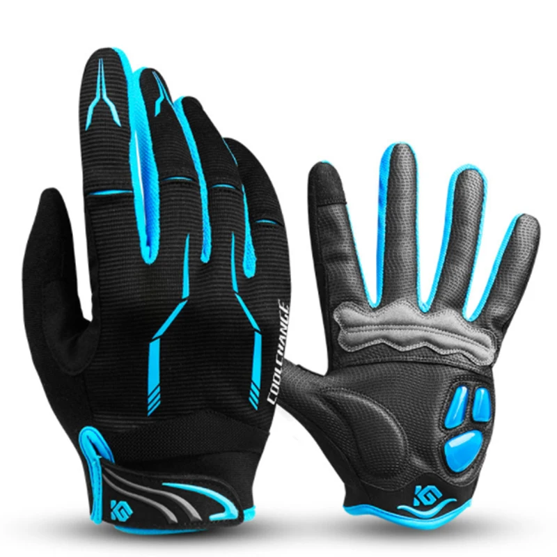 

Windproof Cycling Gloves Full Finger Riding MTB Bike Bicycle Gloves Thermal Warm Anti-skid Winter Autumn Bike Gloves