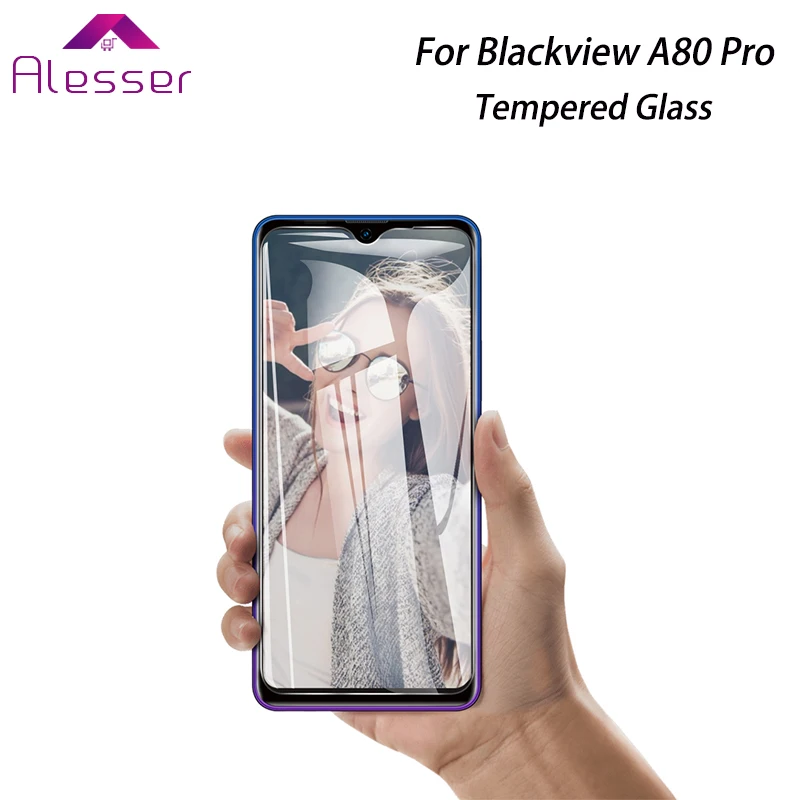 Alesser для Blackview A80 Pro, защитная пленка из закаленного стекла, стальная пленка для Blackview A80 Pro, Защитная пленка для экрана, аксессуары для телефонов
