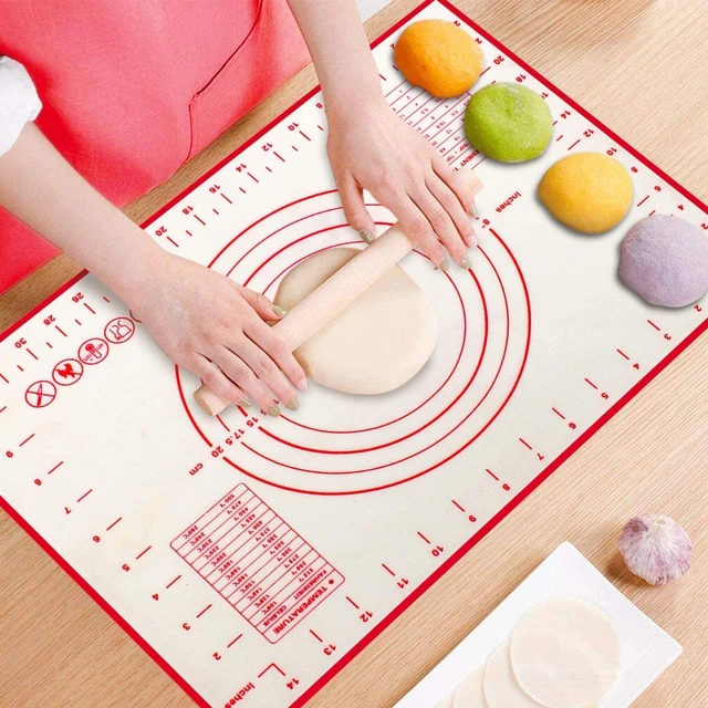 Kneading Dough Mat Silicone Non-Stick Rolling Dough Mats Kitchen Cooking  Bakeware Tools Cake Pads Pastry Baking Accessories - AliExpress