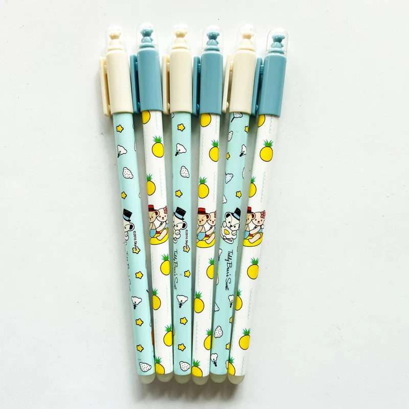 5 Stücke Nette Katze Stil 0,5mm Blaue Tinte Kugelschreiber Schule Bürobedarf 5 Stücke Nette Katze Stil 0,5mm Blaue Tinte Kugelschreiber Schule Bürobedarf