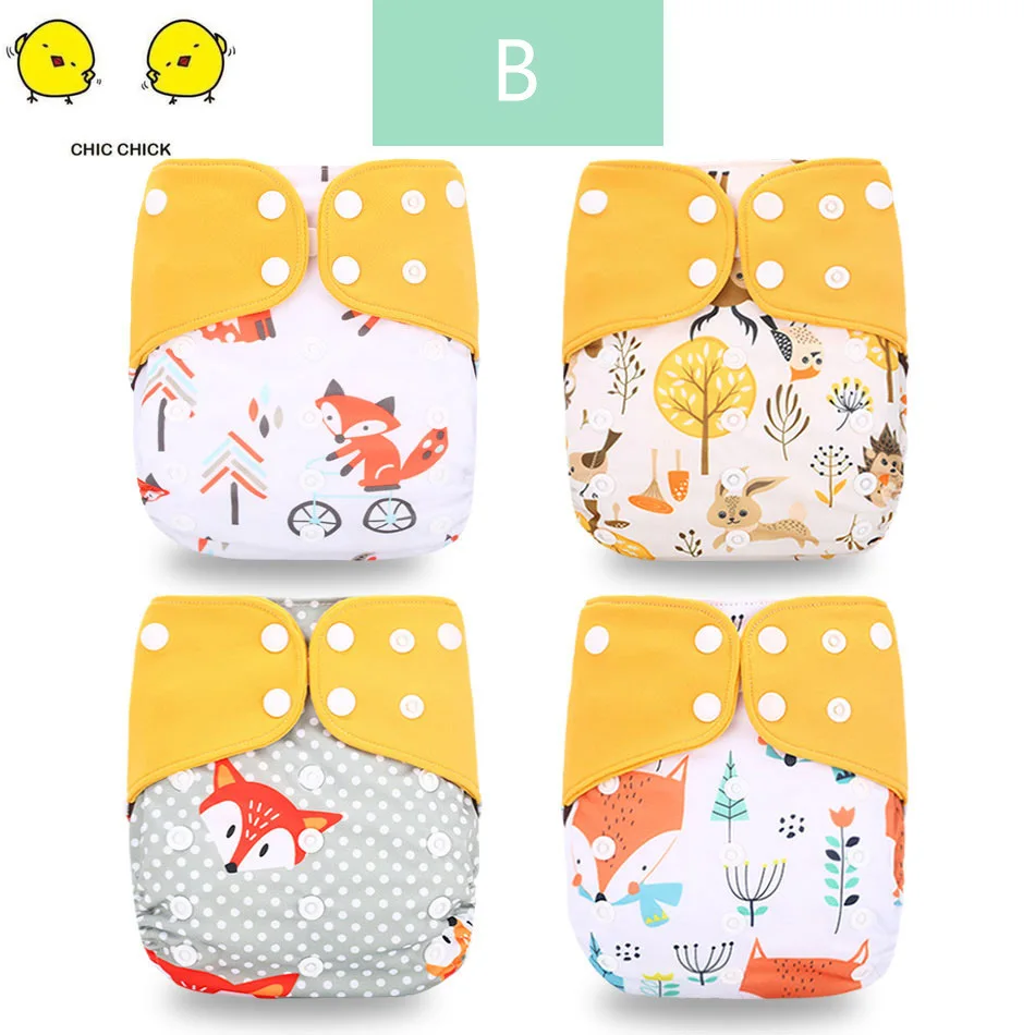 

Washable Cloth Diapers Baby Pocket Diaper Reusable Nappies Cover Bamboo Charcoal Microfiber Insert Dropshipping