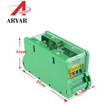 

2 way PLC amplifier board isolation board protection board with cover Relay Module Controller dust cover