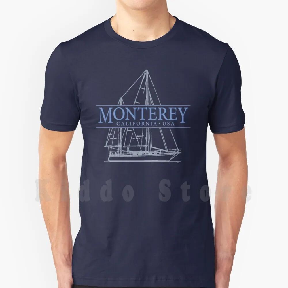 Футболка сделай сам Monterey California 100% хлопок Ca | Мужская одежда
