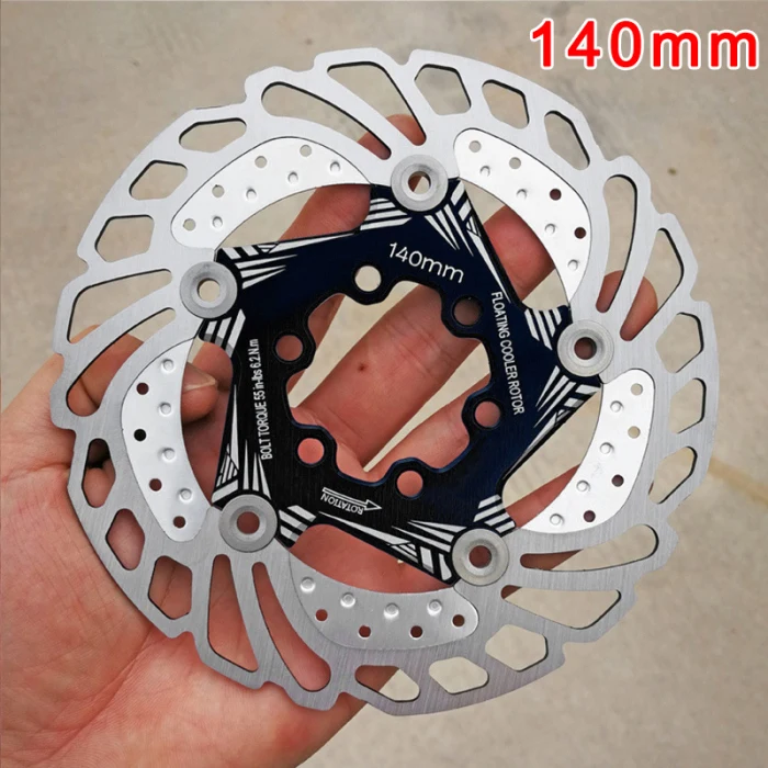 New Mountain Bike Cooling Brake Rotors Down Hill Floating Bicycle Brake Disc XD88