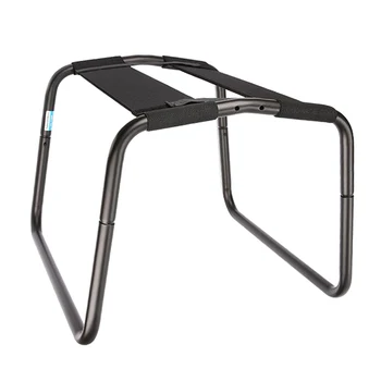 Folding Love Position Assistant Chair for Adult Games Camping Fishing Black Sex Furniture for Men Women 5