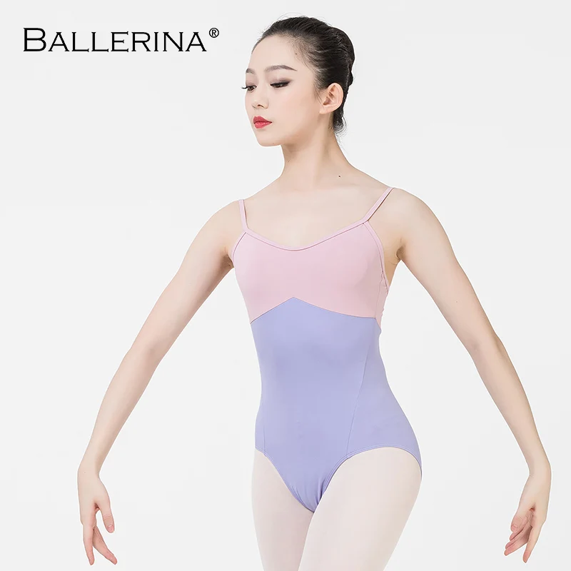 Балерина балетное трико для женщин; гимнастическое трико; тренировочный костюм для танцев кораллового цвета; Adulto 5091